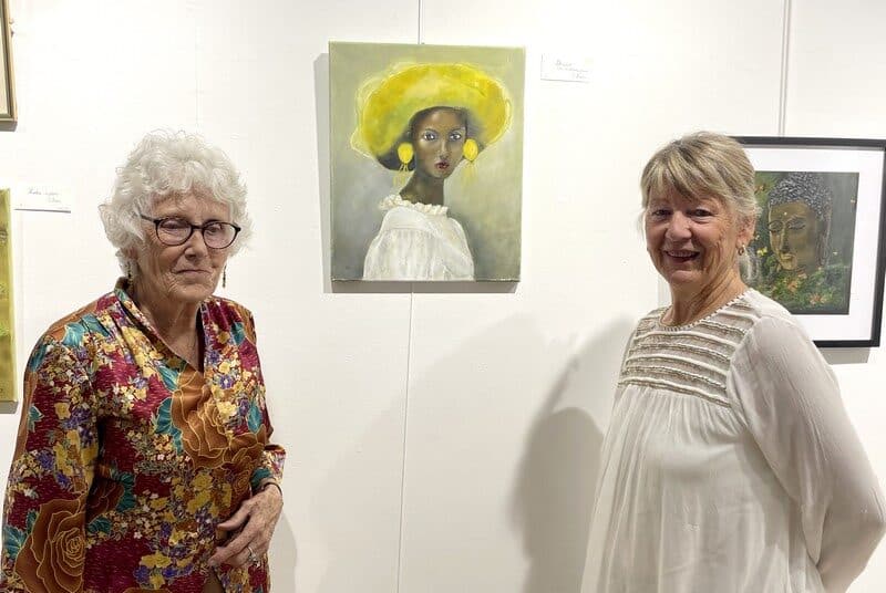 Les deux artistes